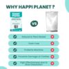 Happi Planet | Washing Machine Cleaner & Descaler Tablets | 8 Tablets | Removes Tough Grime