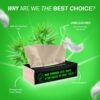 Beco Bamboo Facial Tissue Paper Box - Soft Pack | 100 Pulls x 6 Packs