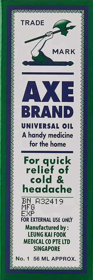 Axe Brand | Universal Oil for Quick Relief of Cold & Headache | 3ml