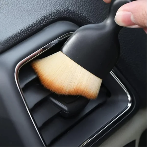 Mini Soft Car Interior Cleaning Brush – Durable Dust Removal Tool