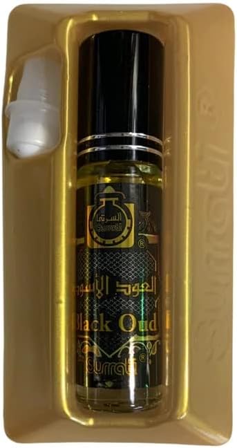 Black Oud 6ml Roll-on Attar by Surrati | Unisex Oud Perfume Oil