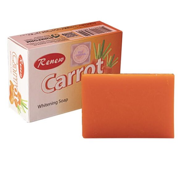 Renew Carrot Extract Whitening Soap 135g | Brightening & Skin Glow Soap