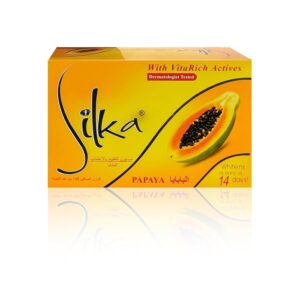 Silka Papaya Whitening Herbal Soap