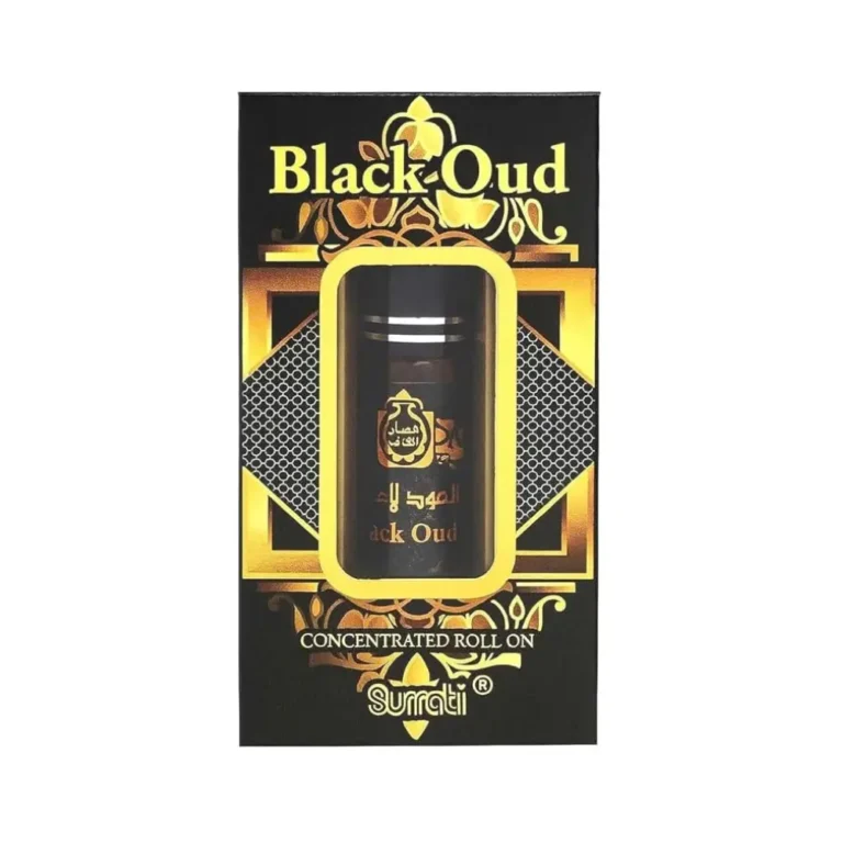 Black Oud Surrati Roll-on Attar 6ml