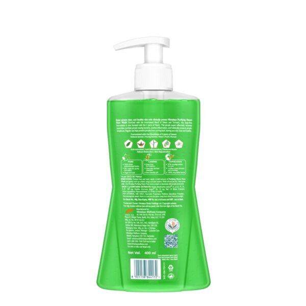 51V16xBpPXL._SL1100_ Himalaya Purifying Neem Face Wash 400ml - Clears Pimples & Acne