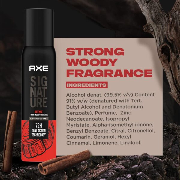 61uZRalrhKL._SL1000_ AXE Signature Intense Long Lasting No Gas Body Perfume Spray For Men 200ml