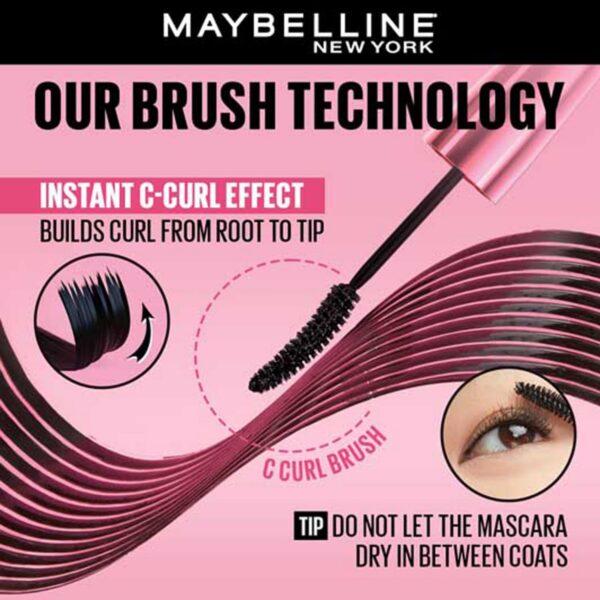 716L6ZdL2WL._SL1500_ Maybelline New York Hypercurl Mascara Black 9.2ml | Waterproof, Long-Lasting Curl & Volume