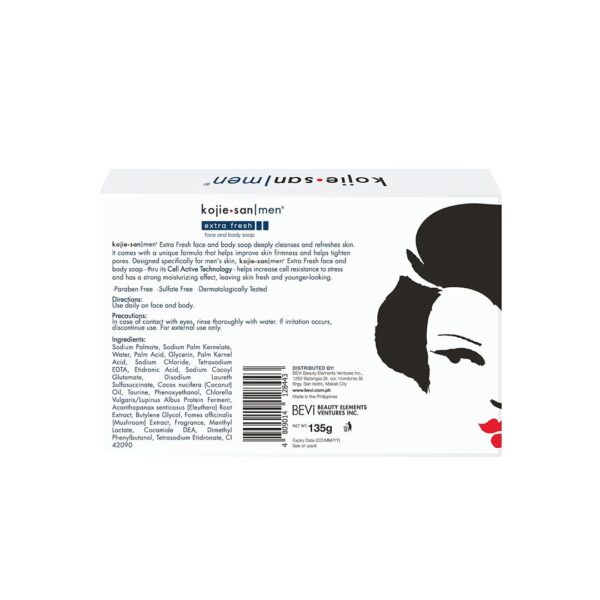 51TsJSt3lJL._SL1080_ Kojie San Men Extra Fresh Face and Body Soap - 135g Deep Cleansing and Refreshing Bar