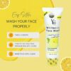 61EV9V0-ZrL._AC_UF1000,1000_QL80_ YC Brightening Face Wash With Lemon Extract 100 mL - Refreshing Cleanser for Oily Skin and Summer Care