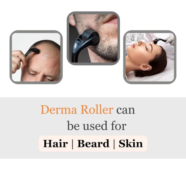 61MLNXhMU+L._SL1500_ Derma Roller 0.5mm for Hair Growth, Beard Care and Skin Treatment