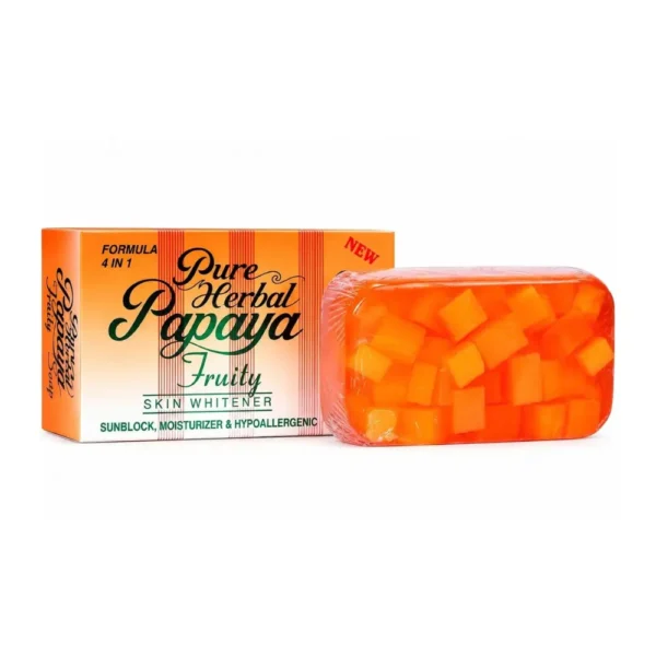 Untitled design (2) Pure Herbal Papaya Skin brightening Soap - 135gm | Brightening & Cleansing Herbal Bath Soap